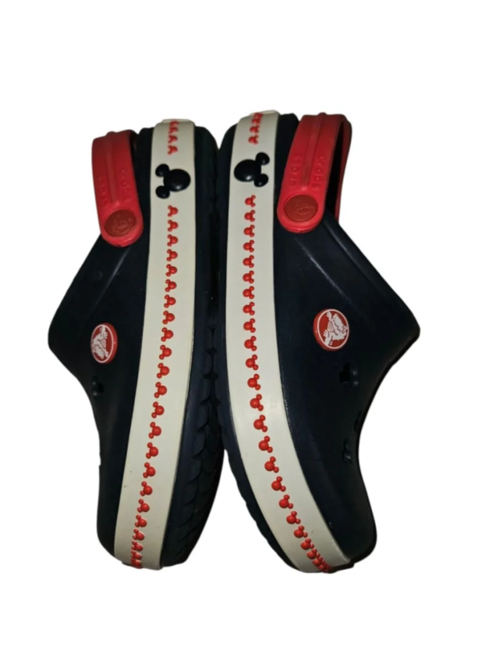 Boys Crocs Mickey Mouse Sandals 12/13 (Toddler Boy) Navy Red